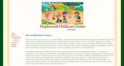 Desktop Screenshot of maplewoodccc.com